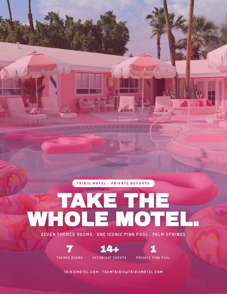 Trixie Motel buyout packet cover